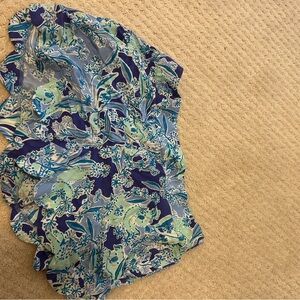 Lilly Pulitzer Ruffle Shorts Sz L